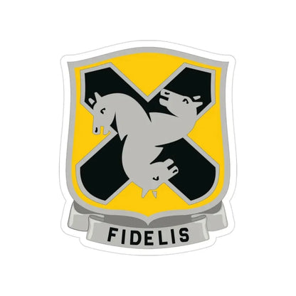 310 Cavalry Regiment (U.S. Army) Transparent STICKER Die-Cut Vinyl Decal - The Sticker Space