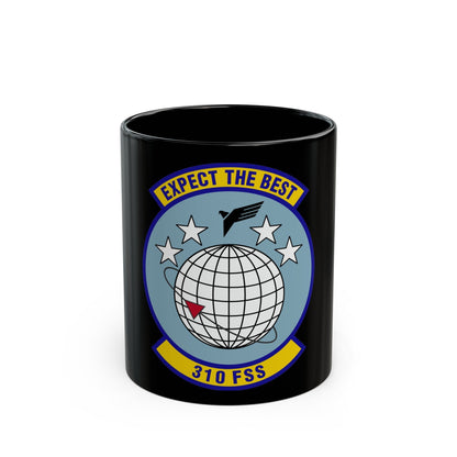 310 Force Support Squadron AFRC (U.S. Air Force) Black Coffee Mug-11oz-The Sticker Space