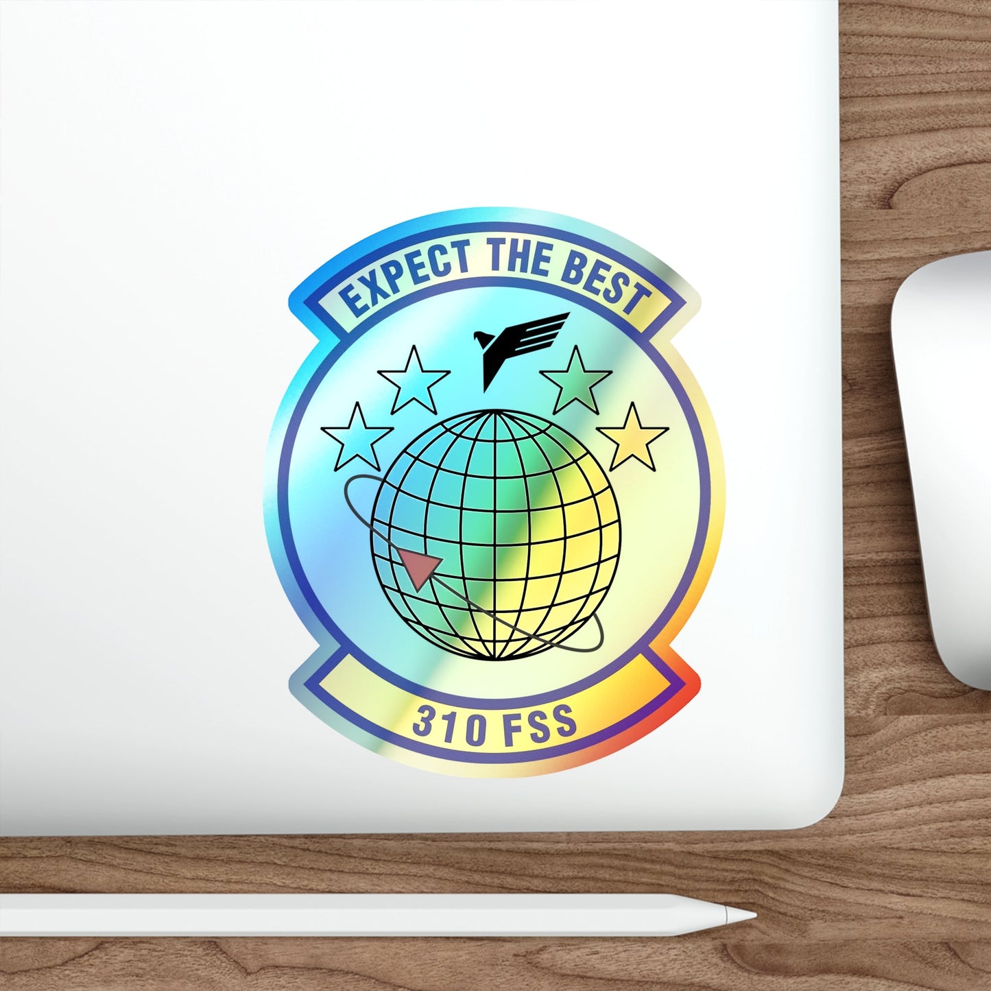 310 Force Support Squadron AFRC (U.S. Air Force) Holographic STICKER Die-Cut Vinyl Decal-The Sticker Space