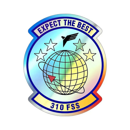 310 Force Support Squadron AFRC (U.S. Air Force) Holographic STICKER Die-Cut Vinyl Decal - The Sticker Space