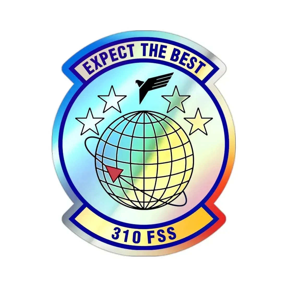 310 Force Support Squadron AFRC (U.S. Air Force) Holographic STICKER Die-Cut Vinyl Decal - The Sticker Space