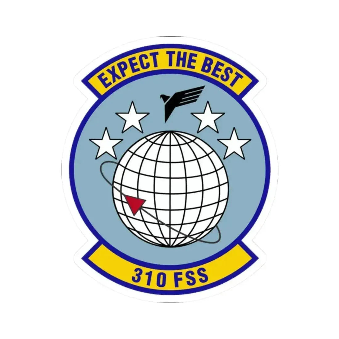 310 Force Support Squadron AFRC (U.S. Air Force) STICKER Vinyl Kiss-Cut Decal - The Sticker Space