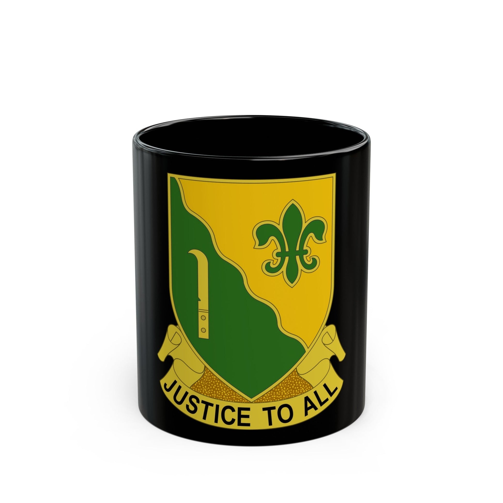 310 Military Police Battalion (U.S. Army) Black Coffee Mug-11oz-The Sticker Space