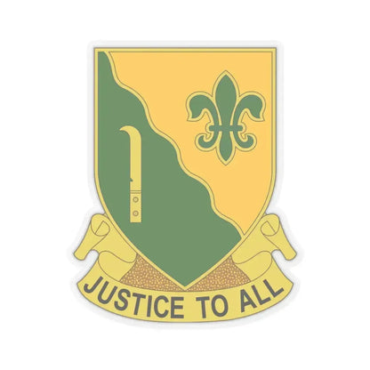 310 Military Police Battalion (U.S. Army) STICKER Vinyl Kiss-Cut Decal 4 Inch Transparent - The Sticker Space