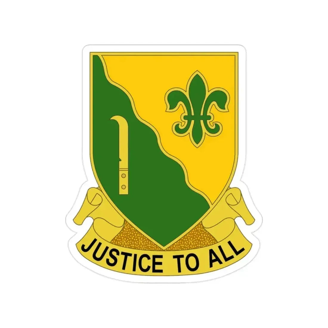 310 Military Police Battalion (U.S. Army) Transparent STICKER Die-Cut Vinyl Decal 2 Inch - The Sticker Space