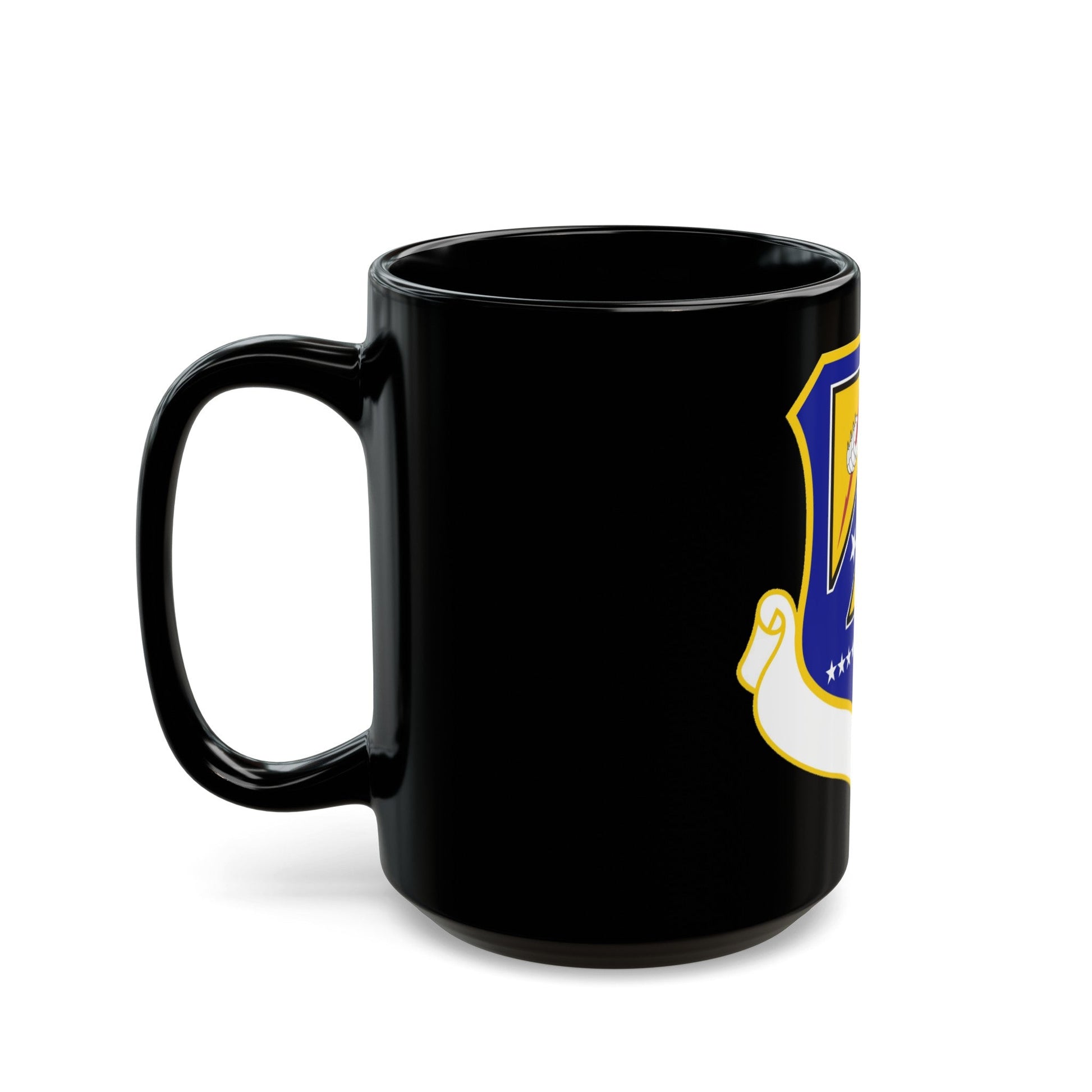 310 Space Wing AFRC (U.S. Air Force) Black Coffee Mug-The Sticker Space