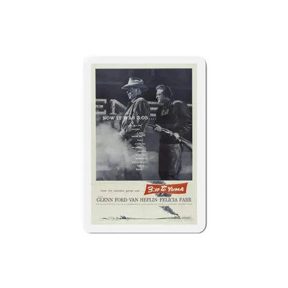 310 to Yuma 1957 Movie Poster Refrigerator Magnet 4 Inch - The Sticker Space