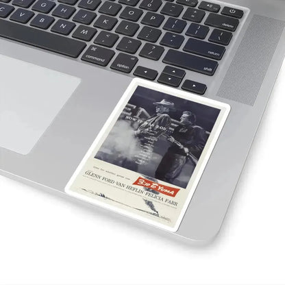 310 to Yuma 1957 Movie Poster - STICKER Vinyl Kiss-Cut Decal - The Sticker Space