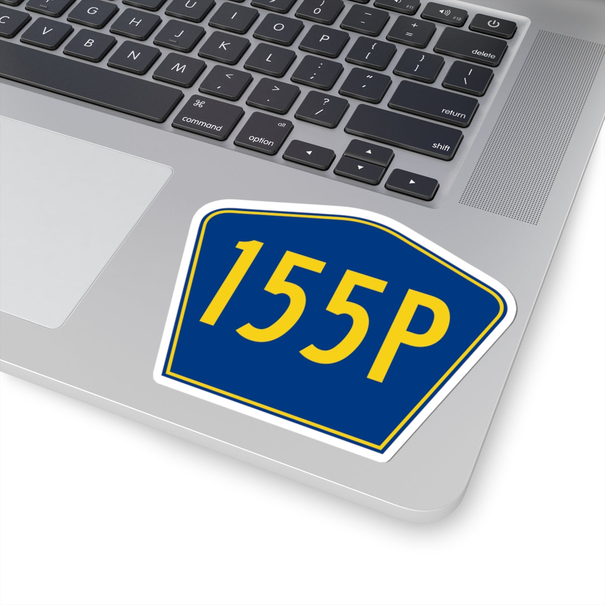 PR secondary 155P (Puerto Rico) (Road Sign) STICKER Vinyl Kiss-Cut Decal
