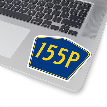 PR secondary 155P (Puerto Rico) (Road Sign) STICKER Vinyl Kiss-Cut Decal