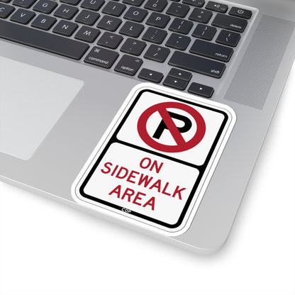 PBOT Road sign P1820 (Oregon) (Road Sign) STICKER Vinyl Kiss-Cut Decal