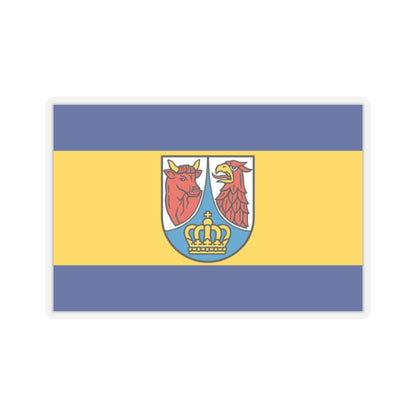 Flag of Dahme Spreewald Germany - STICKER Vinyl Kiss-Cut Decal