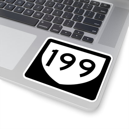 PR urban primary 199 (Puerto Rico) (Road Sign) STICKER Vinyl Kiss-Cut Decal