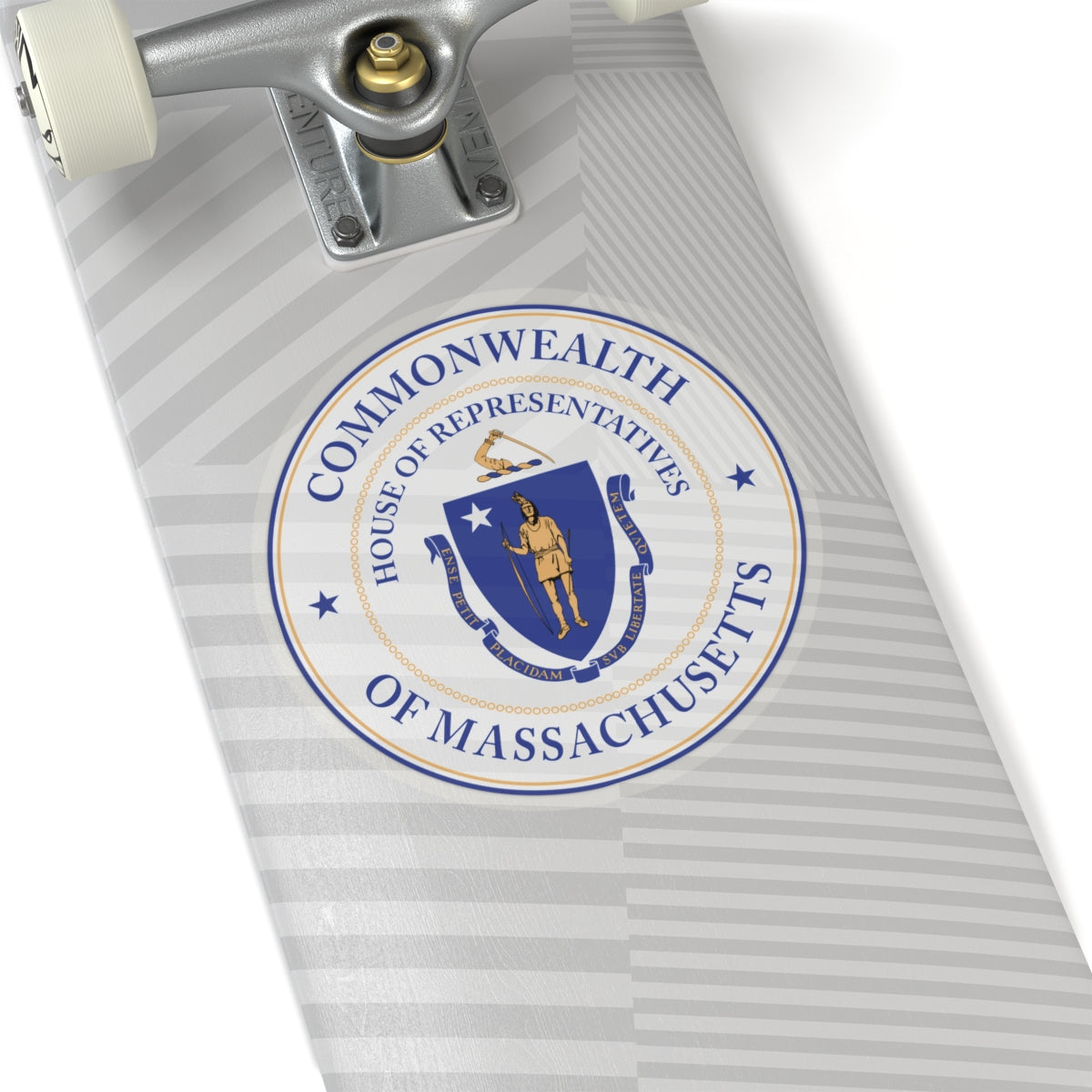 Seal of the House of Representatives of Massachusetts - STICKER Vinyl Kiss-Cut Decal