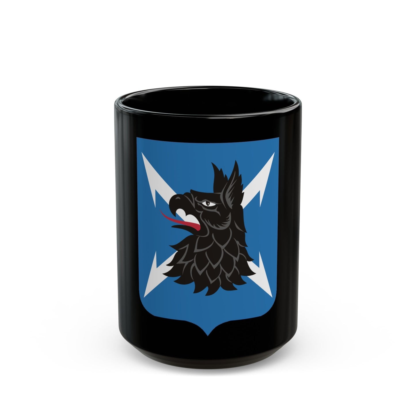 310th Military Intelligence Battalion (U.S. Army) Black Coffee Mug-15oz-The Sticker Space