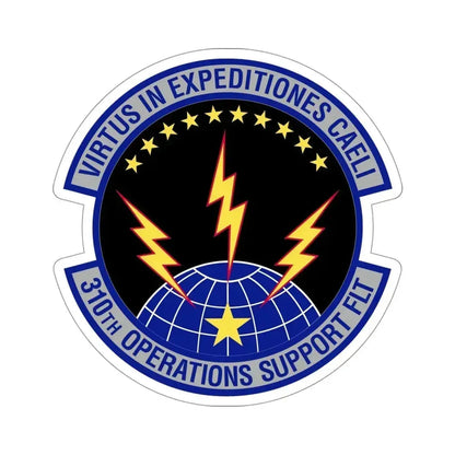 310th Operations Support Flight (U.S. Air Force) STICKER Vinyl Die-Cut Decal 4 Inch - The Sticker Space