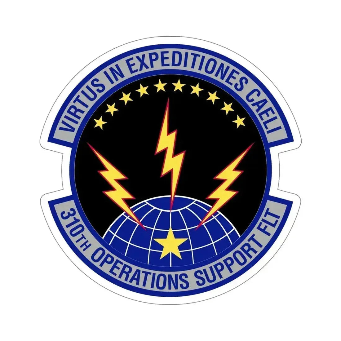 310th Operations Support Flight (U.S. Air Force) STICKER Vinyl Die-Cut Decal 5 Inch - The Sticker Space