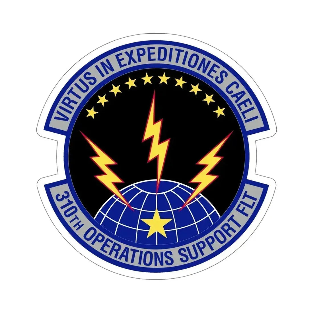 310th Operations Support Flight (U.S. Air Force) STICKER Vinyl Die-Cut Decal 5 Inch - The Sticker Space