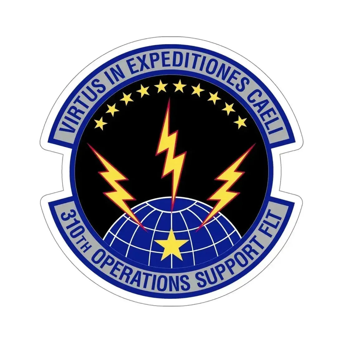 310th Operations Support Flight (U.S. Air Force) STICKER Vinyl Die-Cut Decal 6 Inch - The Sticker Space