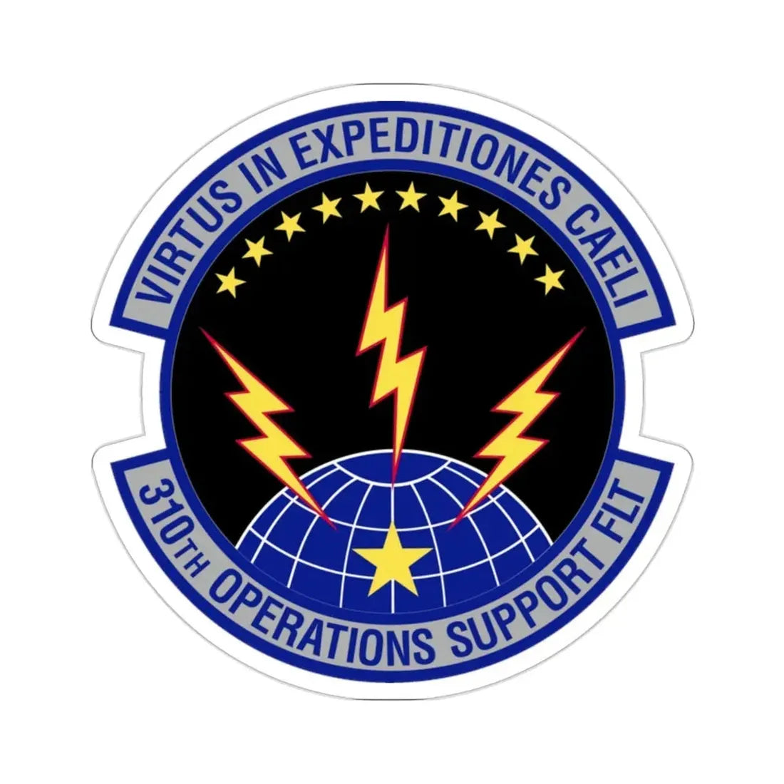 310th Operations Support Flight (U.S. Air Force) STICKER Vinyl Die-Cut Decal - The Sticker Space