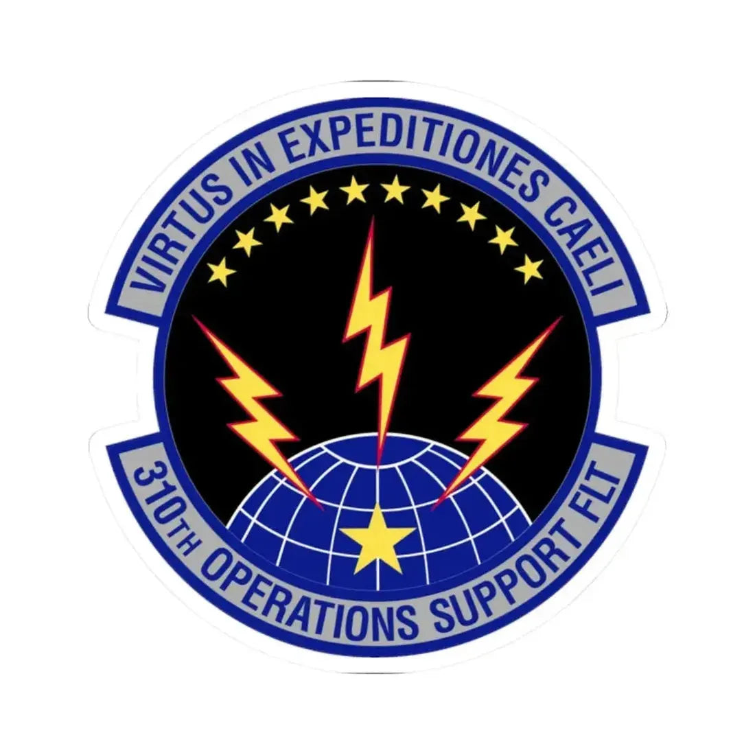 310th Operations Support Flight (U.S. Air Force) STICKER Vinyl Kiss-Cut Decal - The Sticker Space