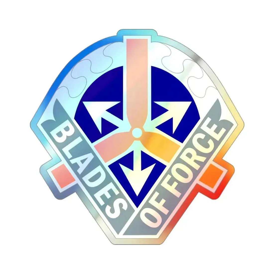 311 Aviation Battalion (U.S. Army) Holographic STICKER Die-Cut Vinyl Decal 3 Inch Holographic - The Sticker Space