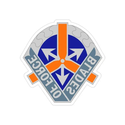 311 Aviation Battalion (U.S. Army) REVERSE PRINT Transparent Die-Cut STICKER - The Sticker Space