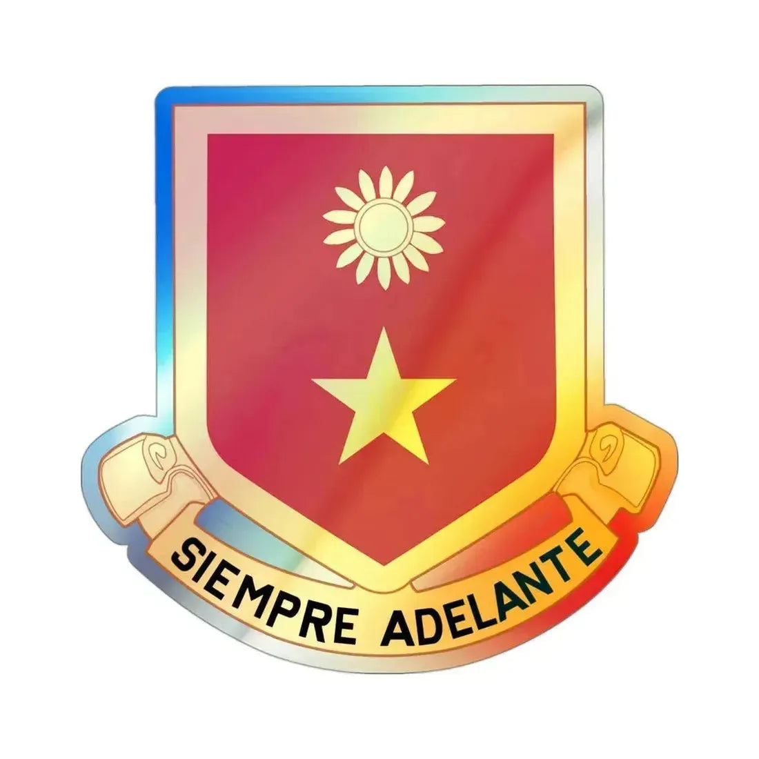 311 Cavalry Regiment (U.S. Army) Holographic STICKER Die-Cut Vinyl Decal 3 Inch Holographic - The Sticker Space