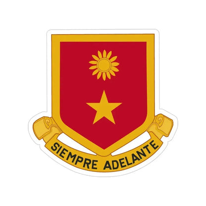 311 Cavalry Regiment (U.S. Army) Transparent STICKER Die-Cut Vinyl Decal 5 Inch - The Sticker Space