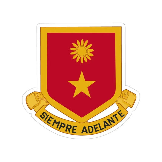 311 Cavalry Regiment (U.S. Army) Transparent STICKER Die-Cut Vinyl Decal 6 Inch - The Sticker Space