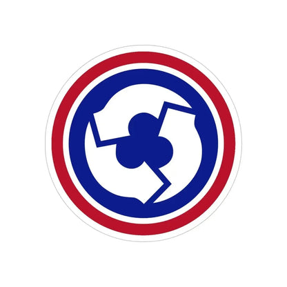 311 Sustainment Command (U.S. Army) REVERSE PRINT Transparent Die-Cut STICKER - The Sticker Space