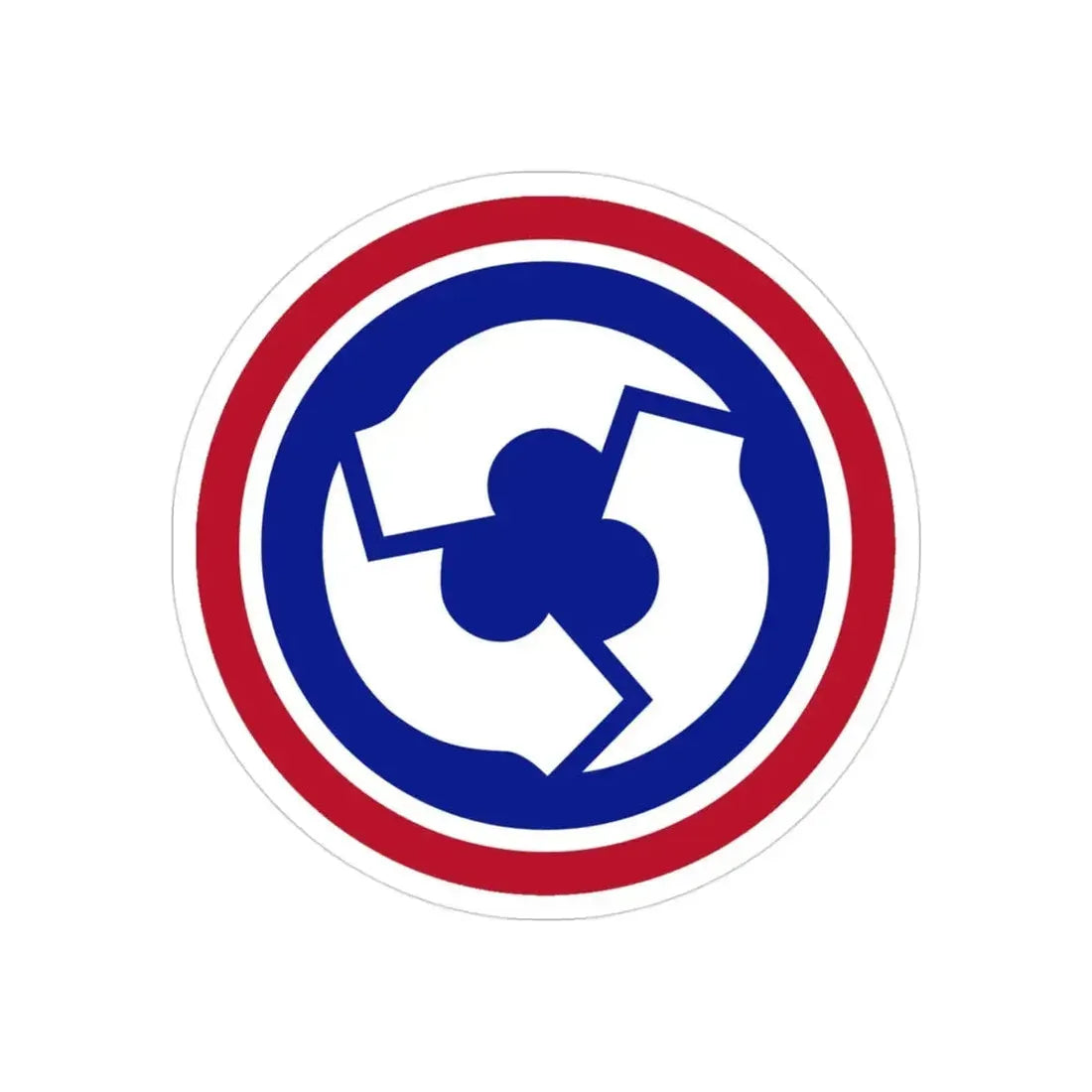 311 Sustainment Command (U.S. Army) REVERSE PRINT Transparent Die-Cut STICKER - The Sticker Space