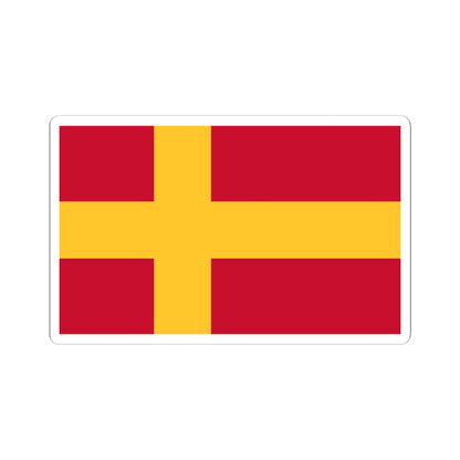 Flag of the Finland Swedes (Finland) STICKER Vinyl Kiss-Cut Decal