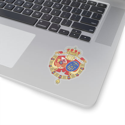 Coat of Arms of the Spanish Legal Representatives of the State - STICKER Vinyl Kiss-Cut Decal