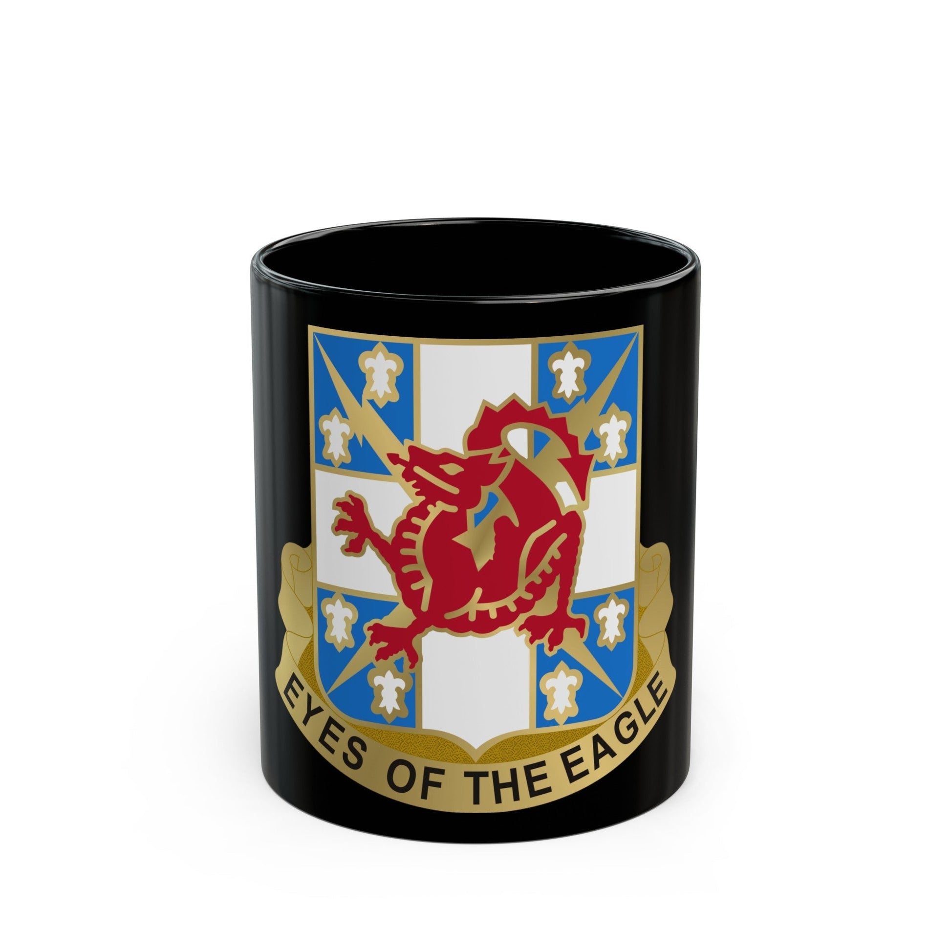 311th Military Intelligence Battalion 2 (U.S. Army) Black Coffee Mug-11oz-The Sticker Space