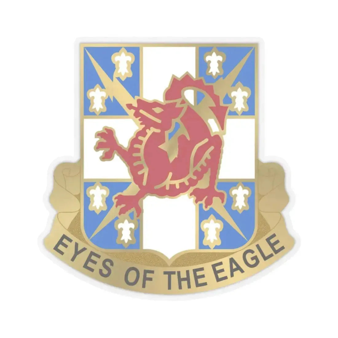 311th Military Intelligence Battalion 2 (U.S. Army) STICKER Vinyl Kiss-Cut Decal 2 Inch Transparent - The Sticker Space