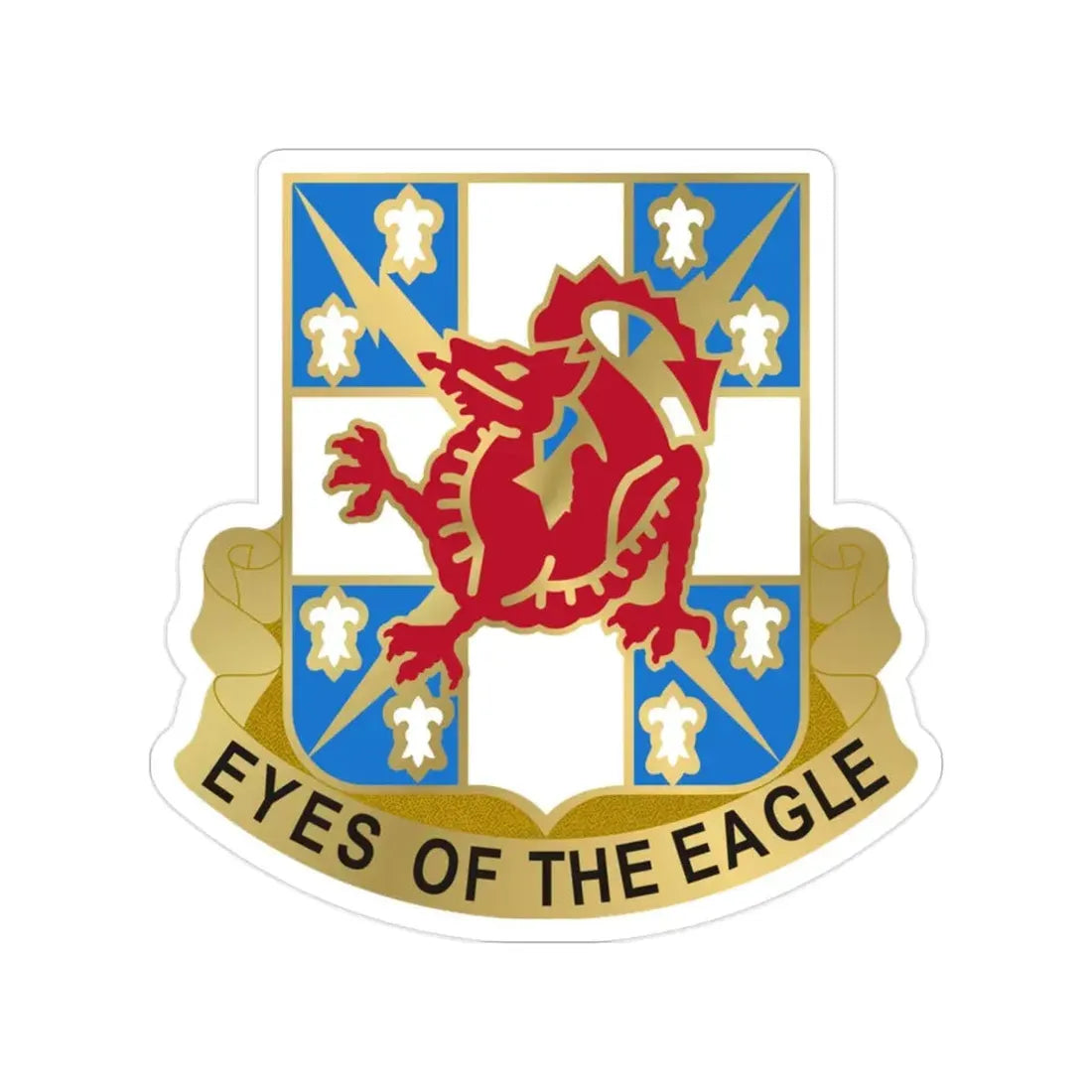 311th Military Intelligence Battalion 2 (U.S. Army) Transparent STICKER Die-Cut Vinyl Decal - The Sticker Space