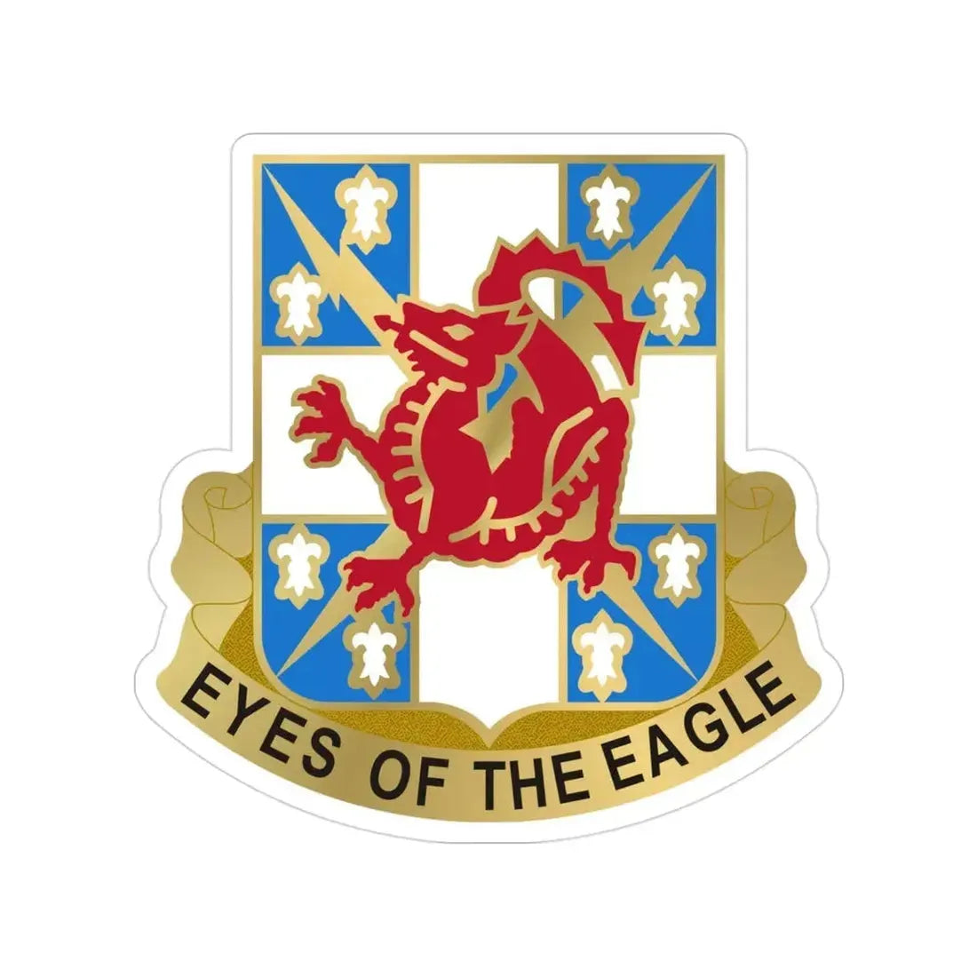 311th Military Intelligence Battalion 2 (U.S. Army) Transparent STICKER Die-Cut Vinyl Decal - The Sticker Space