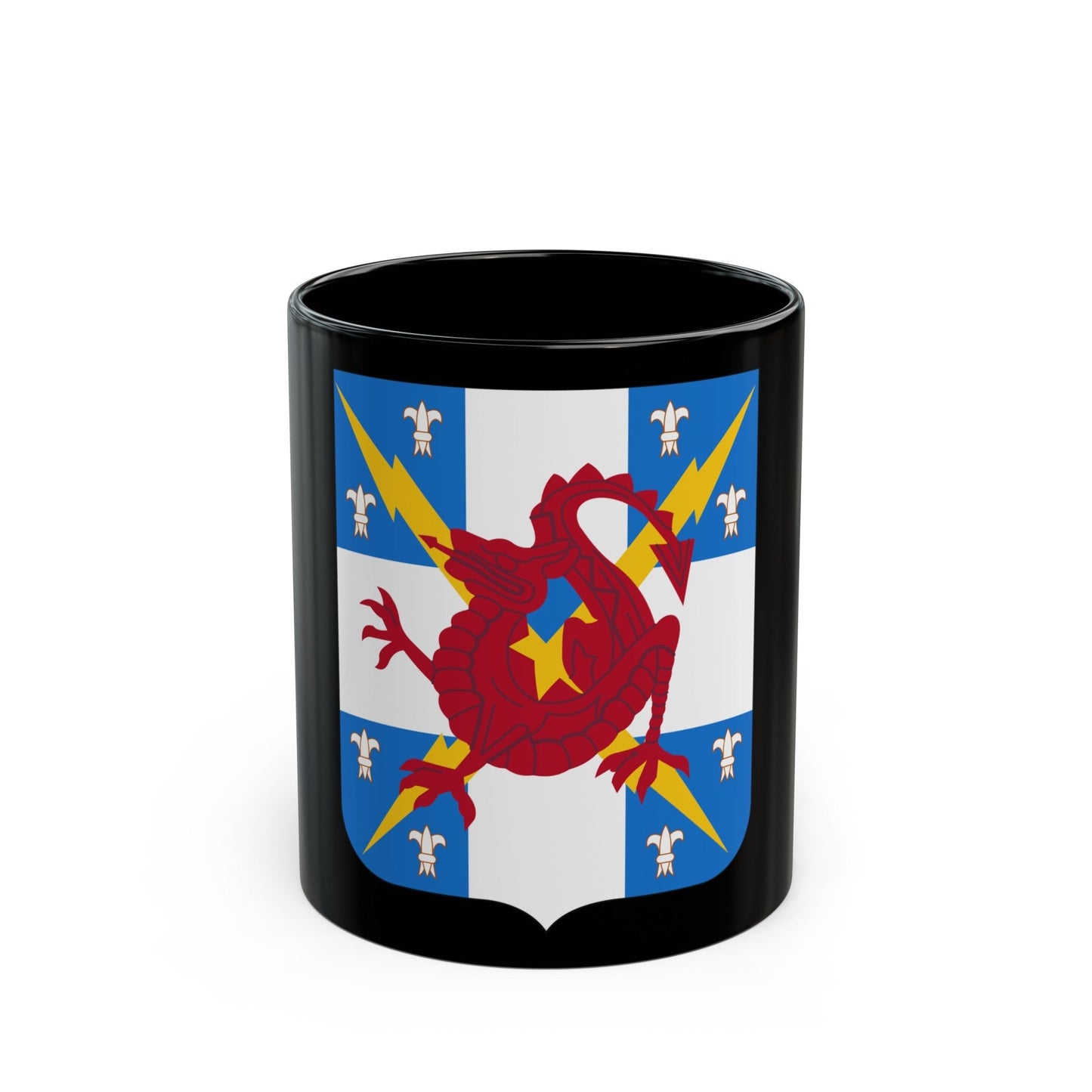 311th Military Intelligence Battalion (U.S. Army) Black Coffee Mug-11oz-The Sticker Space