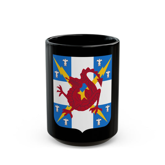 311th Military Intelligence Battalion (U.S. Army) Black Coffee Mug-15oz-The Sticker Space