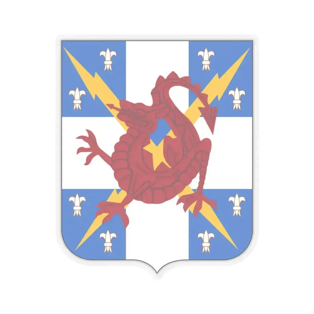 311th Military Intelligence Battalion (U.S. Army) STICKER Vinyl Kiss-Cut Decal 4 Inch Transparent - The Sticker Space