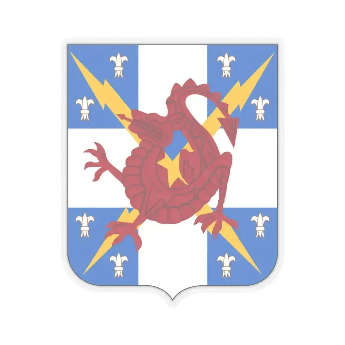 311th Military Intelligence Battalion (U.S. Army) STICKER Vinyl Kiss-Cut Decal 6 Inch Transparent - The Sticker Space