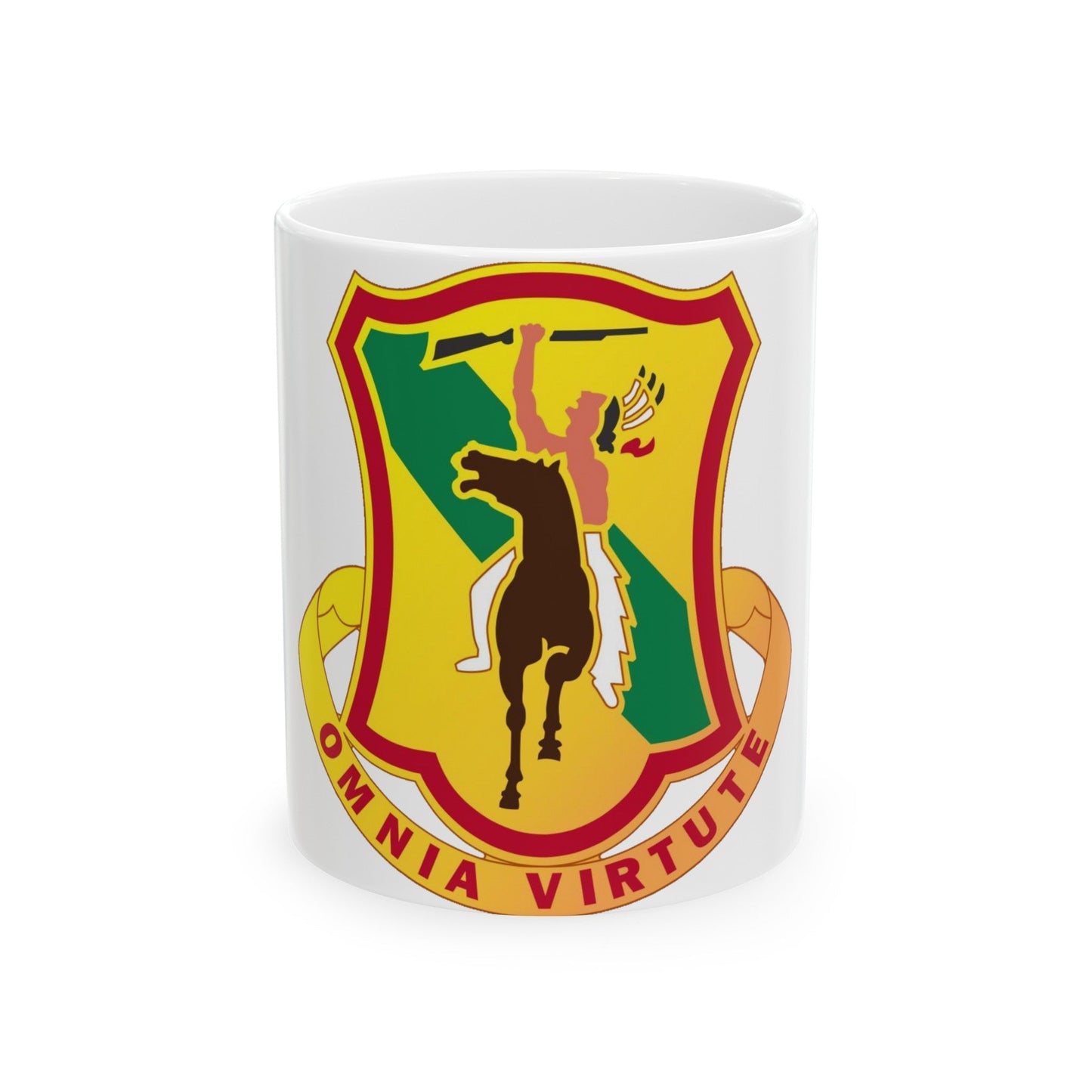 312 Cavalry Regiment (U.S. Army) White Coffee Mug-11oz-The Sticker Space