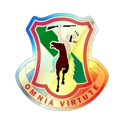 312 Cavalry Regiment (U.S. Army) Holographic STICKER Die-Cut Vinyl Decal 2 Inch Holographic - The Sticker Space