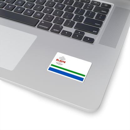 Flag of Tynda Amur oblast 2005 (Russia) STICKER Vinyl Kiss-Cut Decal