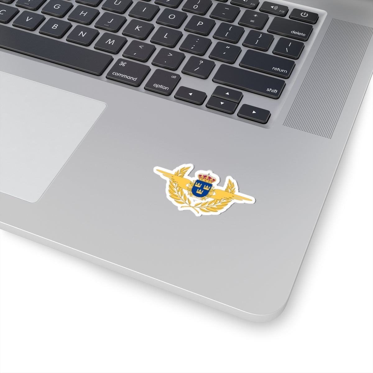 Polisflyget vapen (Sweden) (Coat of Arms) STICKER Vinyl Kiss-Cut Decal