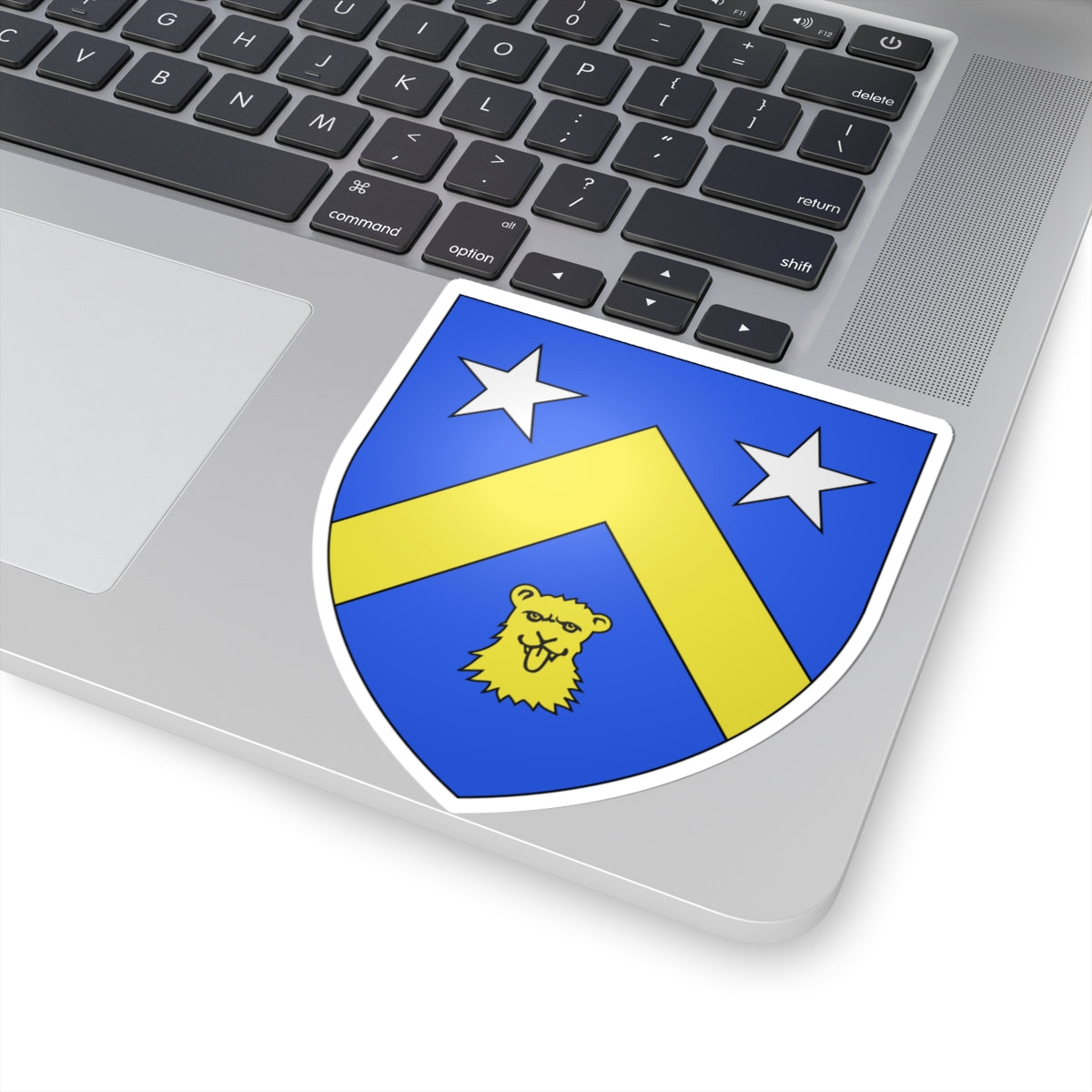 Blason Agard de Maupas (France) (Coat of Arms) STICKER Vinyl Kiss-Cut Decal