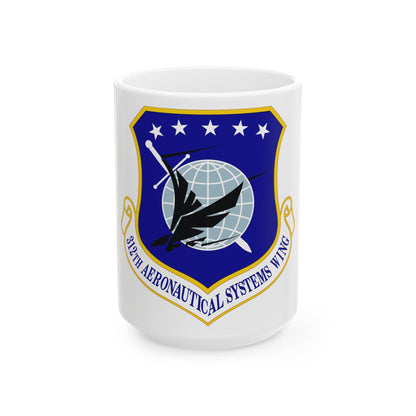 312th Aeronautical Systems Wing (U.S. Air Force) White Coffee Mug-15oz-The Sticker Space