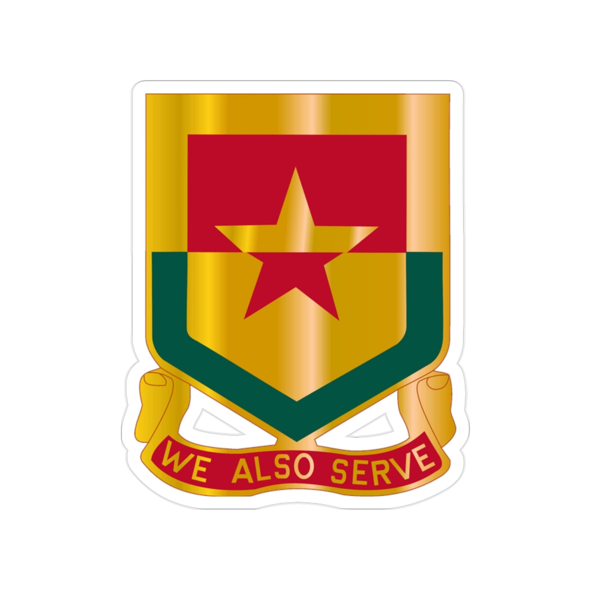 313 Cavalry Regiment (U.S. Army) Transparent STICKER Die-Cut Vinyl Decal-2 Inch-The Sticker Space