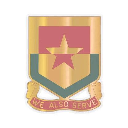 313 Cavalry Regiment (U.S. Army) STICKER Vinyl Kiss-Cut Decal 4 Inch Transparent - The Sticker Space